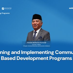 Designing and Implementing Community Based Development Programs