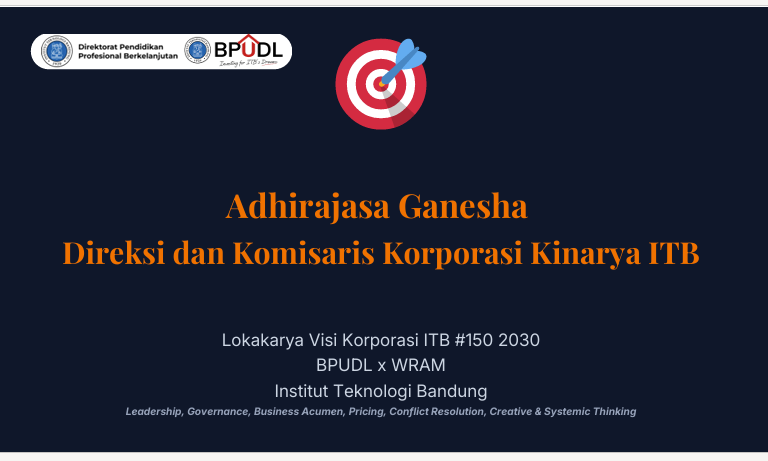 Protected: Adhirajasa Ganesha Direksi dan Komisaris Korporasi Kinarya ITB