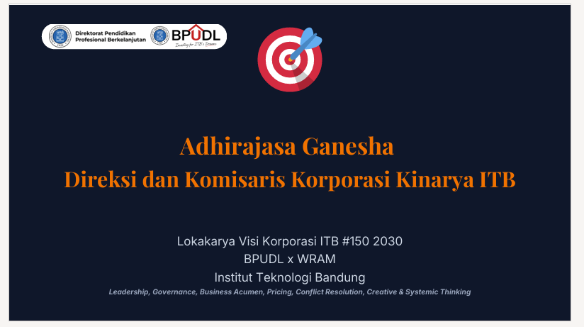 Protected: Adhirajasa Ganesha Direksi dan Komisaris Korporasi Kinarya ITB