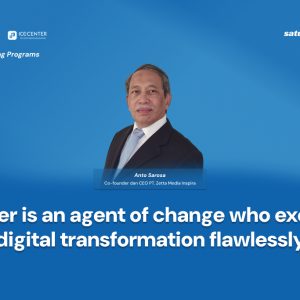 A leader is an agent of change who executes digital transformation flawlessly
